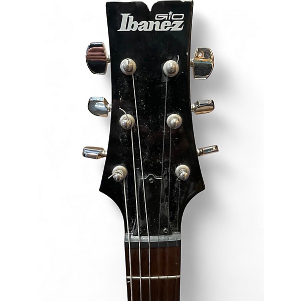 Used Ibanez GAX50 Black Solid Body Electric Guitar