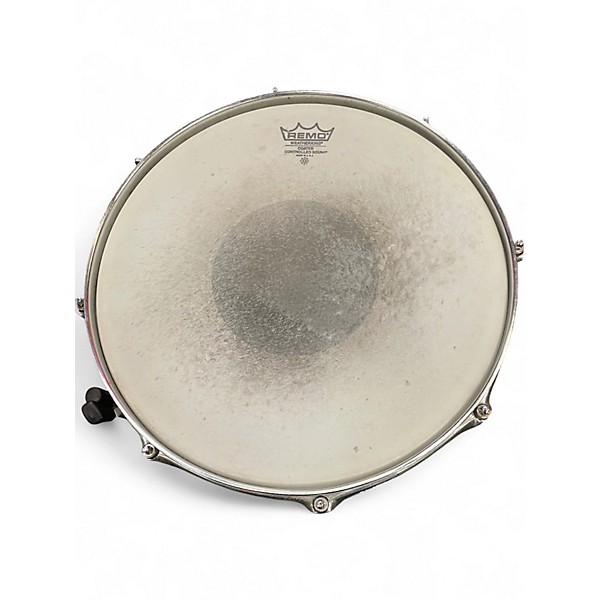 Used TAMA 14in Rockstar Series Snare Silver Drum