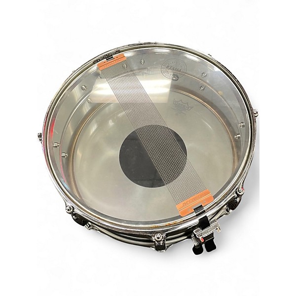 Used TAMA 14in Rockstar Series Snare Silver Drum