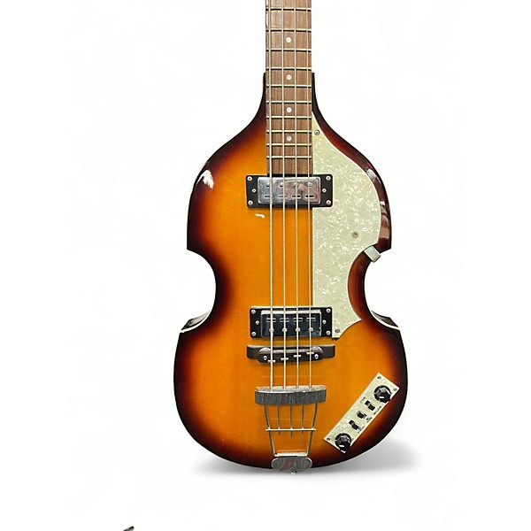Used Hofner B-BASS ICON SERIES 2 Color Sunburst Electric Bass Guitar