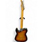 Used Fernandes single cut 2pu brass plate sunburst Solid Body Electric Guitar