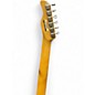 Used Fernandes single cut 2pu brass plate sunburst Solid Body Electric Guitar