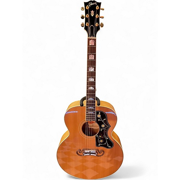 Used Gibson SJ200 Original Natural Acoustic Electric Guitar