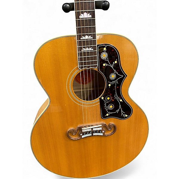 Used Gibson SJ200 Original Natural Acoustic Electric Guitar