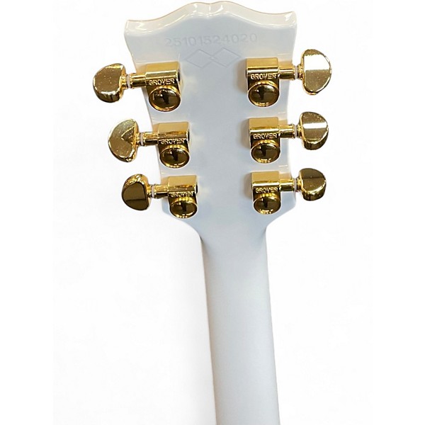 Used Epiphone INSPIRED BY GIBSON LES PAUL CUSTOM White Solid Body Electric Guitar