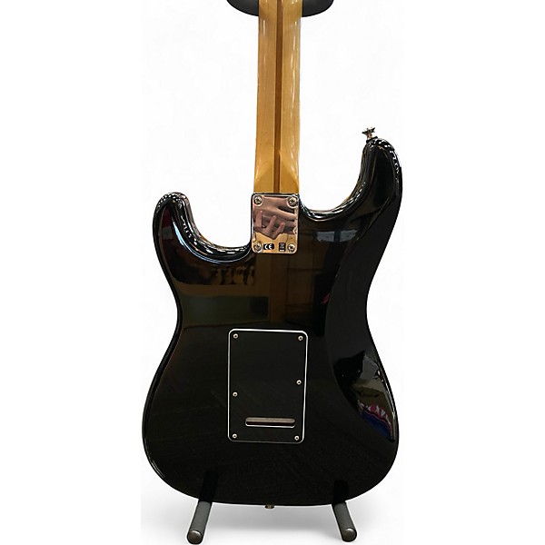 Used Fender Standard Stratocaster Black Solid Body Electric Guitar
