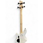 Used Mitchell mb250 Pearl White Electric Bass Guitar