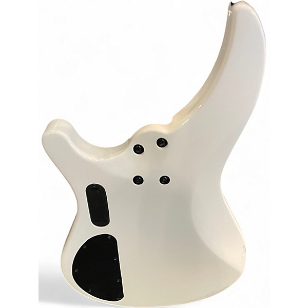 Used Mitchell mb250 Pearl White Electric Bass Guitar