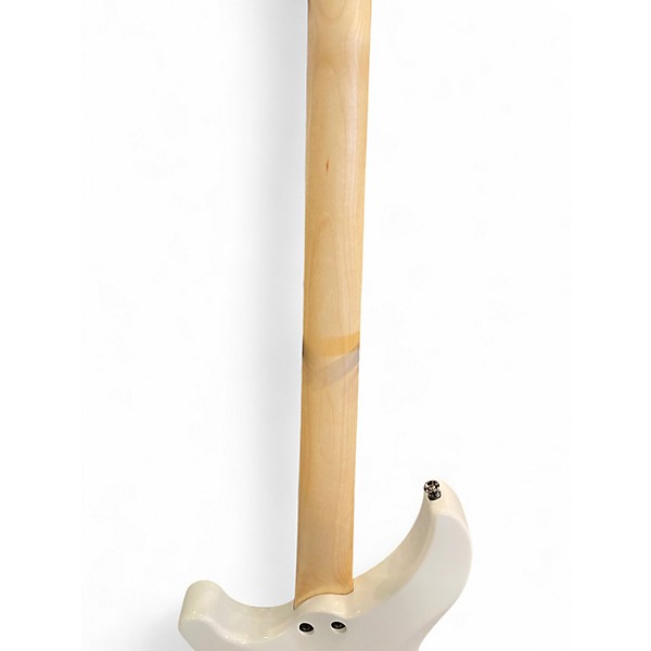 Used Mitchell mb250 Pearl White Electric Bass Guitar