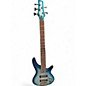 Used Ibanez SR305 5 String teal burst Electric Bass Guitar thumbnail