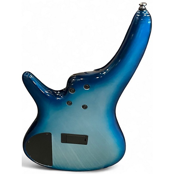 Used Ibanez SR305 5 String teal burst Electric Bass Guitar