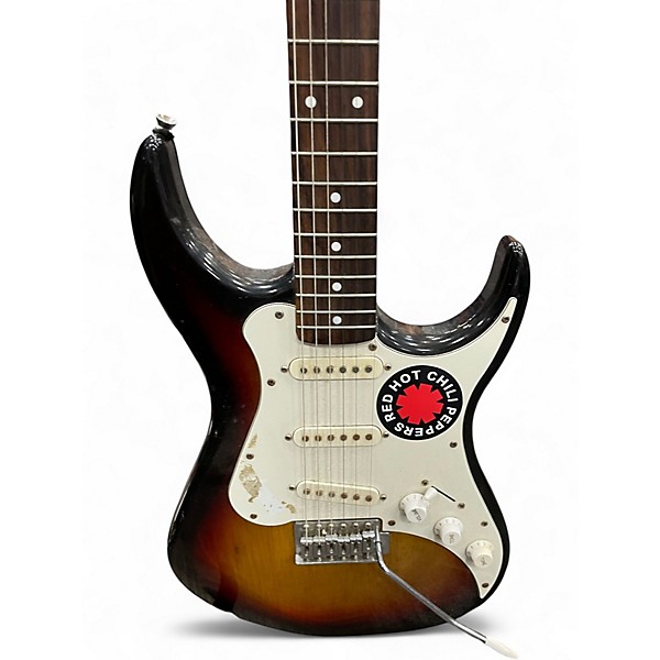 Used AXL DOUBLE CUTAWAY 2 Color Sunburst Solid Body Electric Guitar