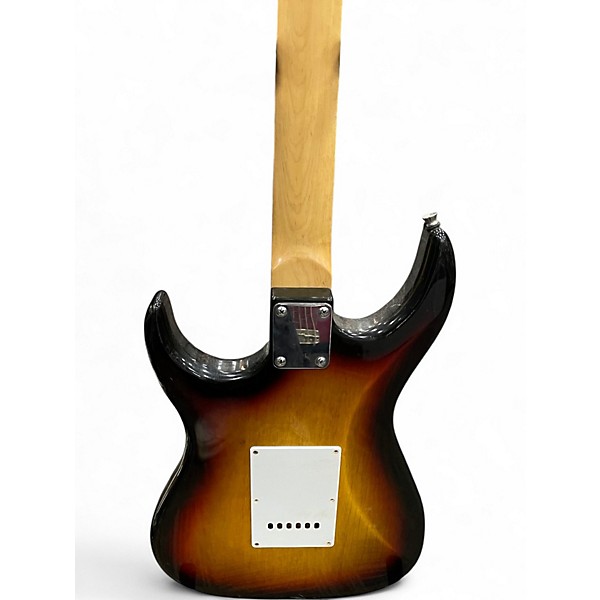 Used AXL DOUBLE CUTAWAY 2 Color Sunburst Solid Body Electric Guitar