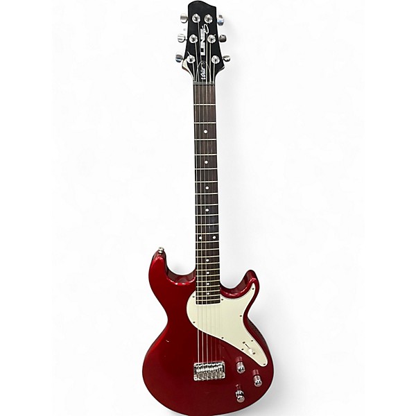 Used Line 6 variax 600 Candy Apple Red Solid Body Electric Guitar