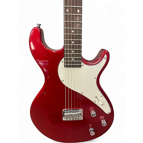 Used Line 6 variax 600 Candy Apple Red Solid Body Electric Guitar