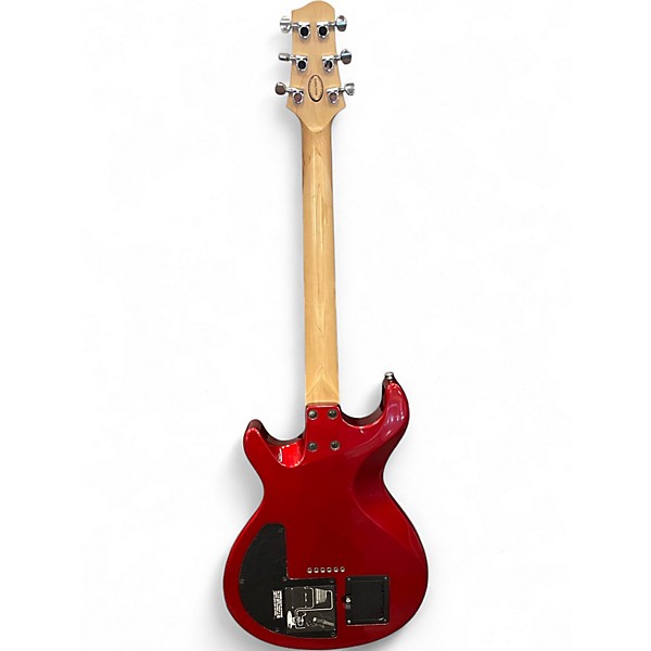 Used Line 6 variax 600 Candy Apple Red Solid Body Electric Guitar