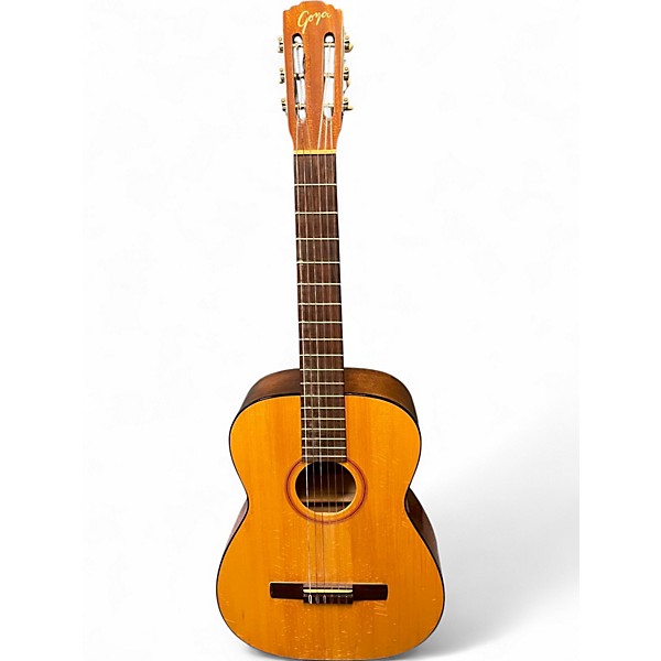Used 1960s Goya G-10 Natural Classical Acoustic Guitar