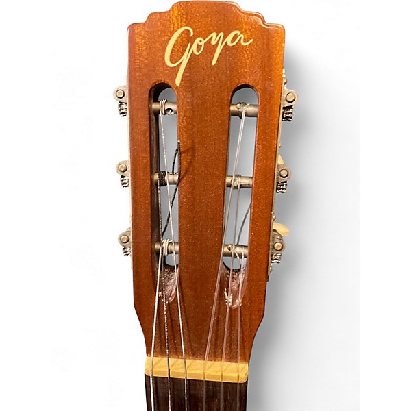 Used 1960s Goya G-10 Natural Classical Acoustic Guitar