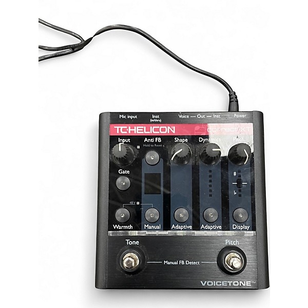 Used TC Helicon VoiceTone Correct XT Vocal Processor