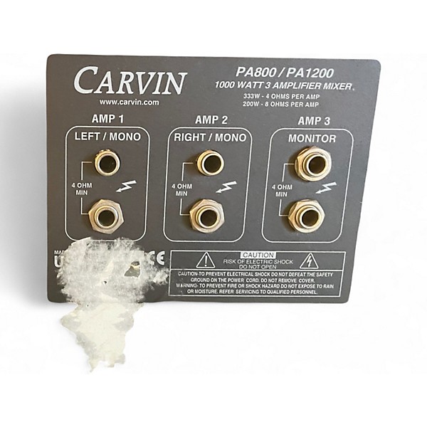 Used Carvin PA1200 Power Amp