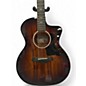 Used 2022 Taylor 224CEKDLX Shaded Edge Burst Acoustic Electric Guitar