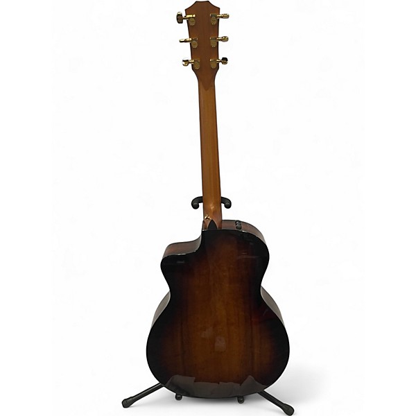 Used 2022 Taylor 224CEKDLX Shaded Edge Burst Acoustic Electric Guitar