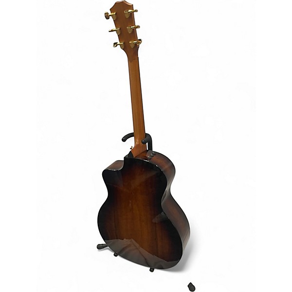 Used 2022 Taylor 224CEKDLX Shaded Edge Burst Acoustic Electric Guitar