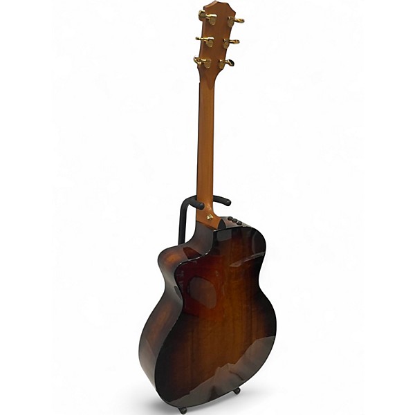 Used 2022 Taylor 224CEKDLX Shaded Edge Burst Acoustic Electric Guitar
