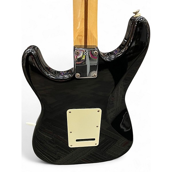 Used Squier Stratocaster HSS Black Solid Body Electric Guitar