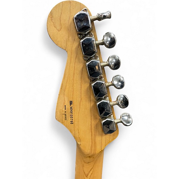 Used Squier Stratocaster HSS Black Solid Body Electric Guitar