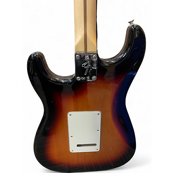 Used 2022 Fender Player Stratocaster 3 Color Sunburst Solid Body Electric Guitar