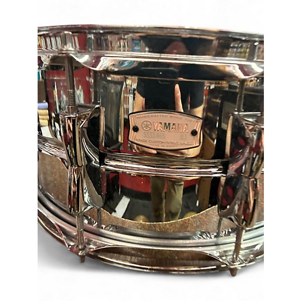Used Yamaha 6.5X14 Stage Custom Snare steel Drum