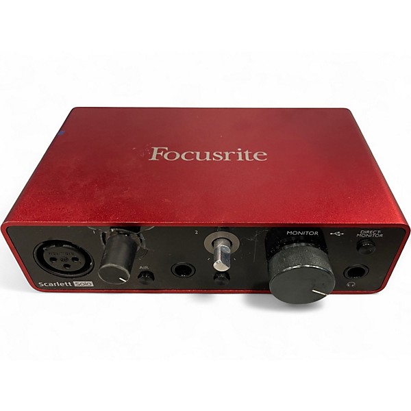 Used Focusrite Scarlett Solo Gen 3 Audio Interface