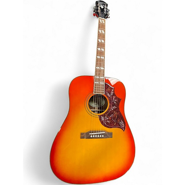 Used Epiphone HUMMINGBIRD STUDIO Sunburst Acoustic Guitar