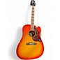 Used Epiphone HUMMINGBIRD STUDIO Sunburst Acoustic Guitar thumbnail