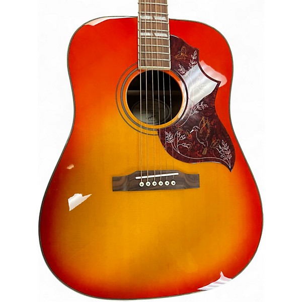 Used Epiphone HUMMINGBIRD STUDIO Sunburst Acoustic Guitar