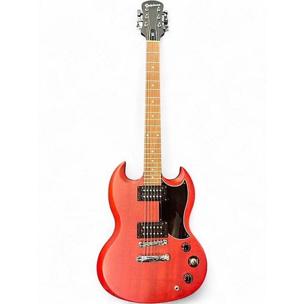 Used Epiphone SG Red Solid Body Electric Guitar
