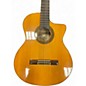 Used Washburn C64SCE Natural Classical Acoustic Electric Guitar