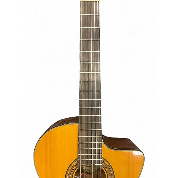 Used Washburn C64SCE Natural Classical Acoustic Electric Guitar