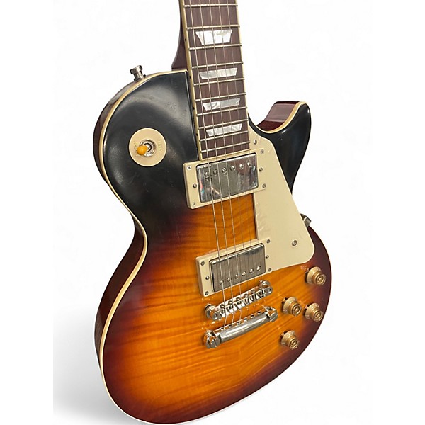 Used Epiphone Inspired by Gibson Custom 1959 Les Paul Sunburst Solid Body Electric Guitar