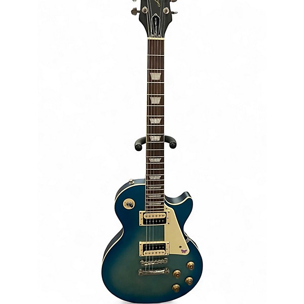 Used Epiphone Les Paul Traditional Pro IV Blue Burst Solid Body Electric Guitar