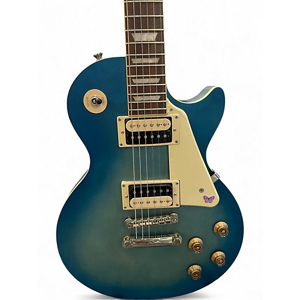 Used Epiphone Les Paul Traditional Pro IV Blue Burst Solid Body Electric Guitar