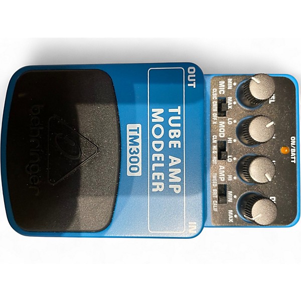 Used Behringer TM300 Tube Amp Modeler Effect Pedal