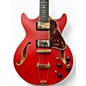 Used Ibanez AMH90-CRF ARTCORE EXPRESSIONIST Flat Red Hollow Body Electric Guitar