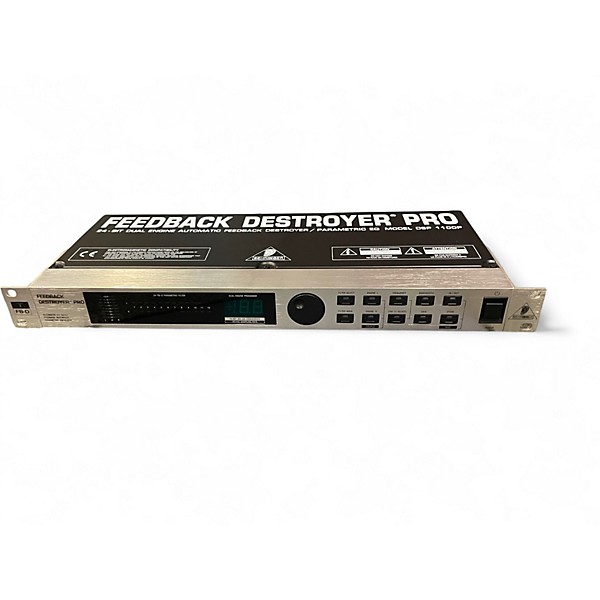 Used Behringer Feedback Destroyer Pro DSP1124P Feedback Suppressor