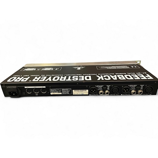 Used Behringer Feedback Destroyer Pro DSP1124P Feedback Suppressor