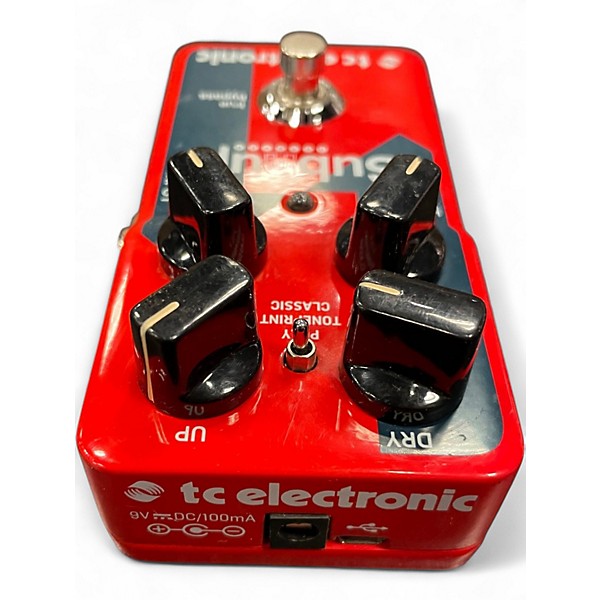 Used TC Electronic SUBNUP Effect Pedal