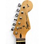 Used 1996 Squier Standard Stratocaster Black Solid Body Electric Guitar