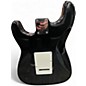 Used 1996 Squier Standard Stratocaster Black Solid Body Electric Guitar