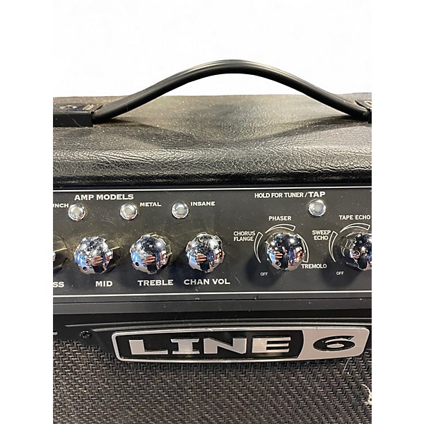 Used Line 6 Spider IV 15W 1X8 Guitar Combo Amp